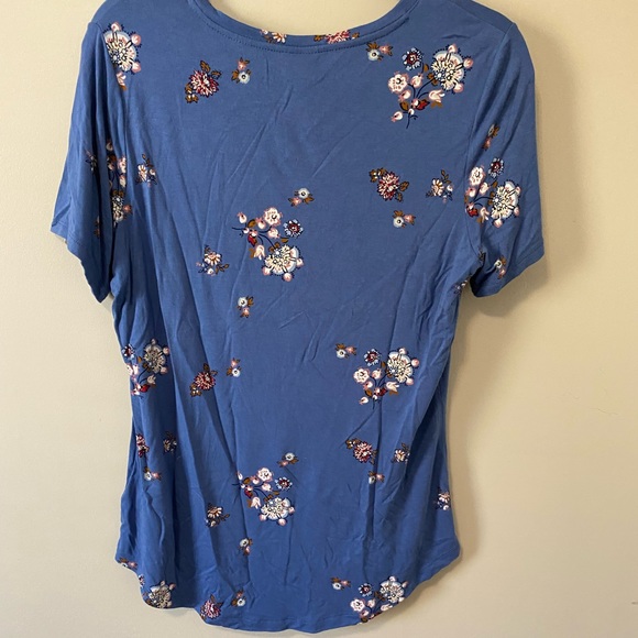Floral Blue T-Shirt - Picture 3 of 3
